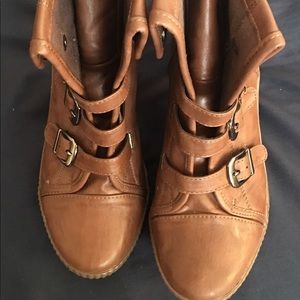 Super Cute Booties Light Brown